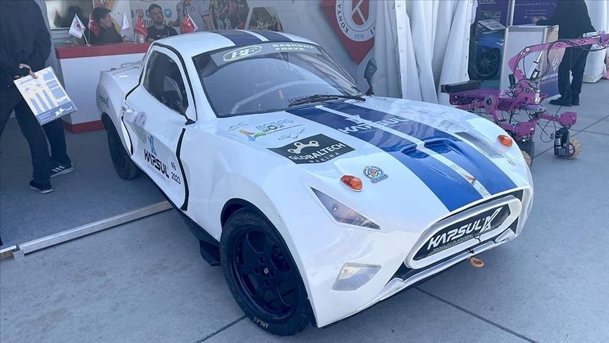 Спортивный электрокар Simurg GT вызвал особый интерес на TEKNOFEST в Стамбуле