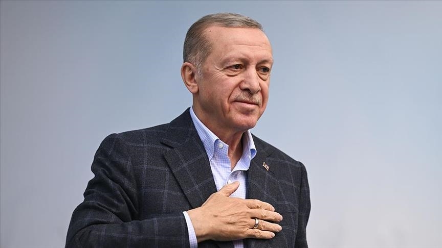 أردوغان ينشر برقية تهنئة بمناسبة عيد العمال