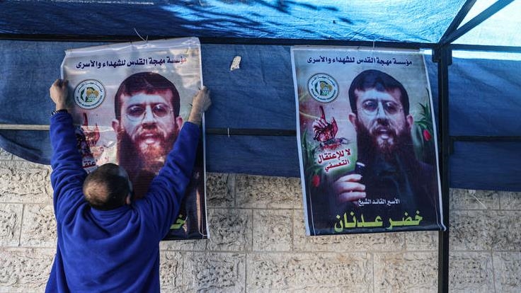 Palestinian prisoner Khader Adnan dies in Israeli prison after 87 days of hunger strike
