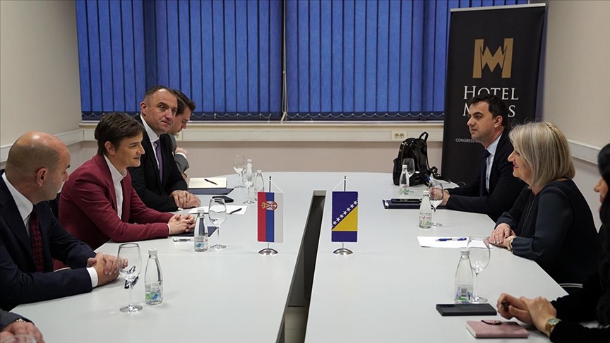 Susret Krišto - Brnabić: Saradnja BiH i Srbije na visokom nivou