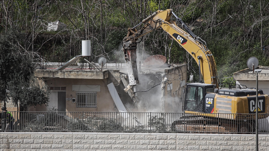 Israel demolishes 3 Palestinian structures in West Bank