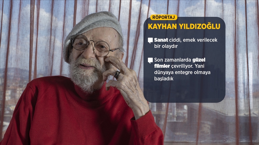 90 yaşındaki usta sanatçı Kayhan Yıldızoğlu: En büyük ödülüm, halkın bana verdiği sevgi