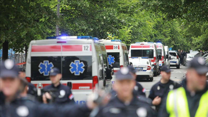 Man opens fire in Serbia, killing at least 10 people