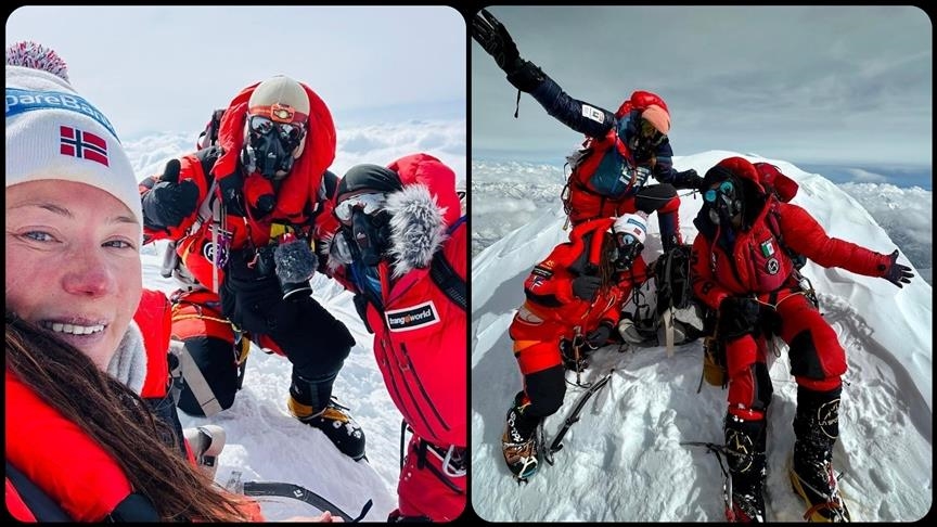 Alpinistja norvegjeze bëhet "gruaja më e shpejtë që u ngjit në të gjitha  malet mbi 8.000