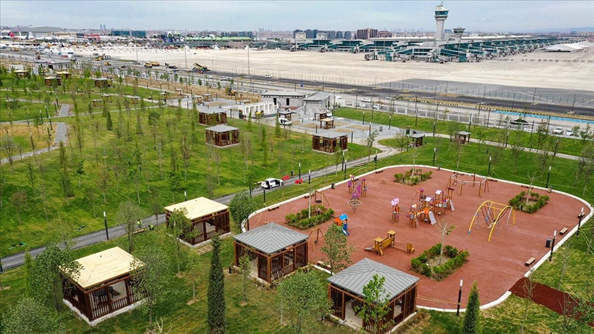Atatürk Havalimanı Millet Bahçesi'nin ilk etabı açıldı