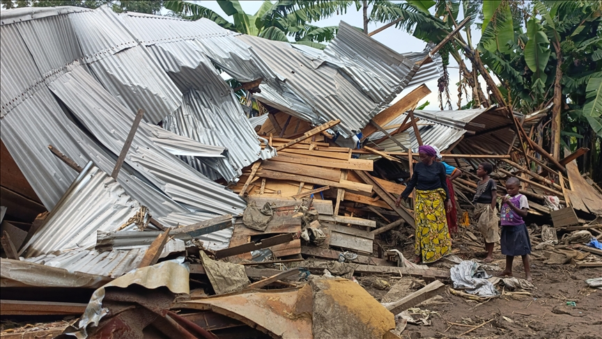 Death toll at 425 from floods, landslides in Congo