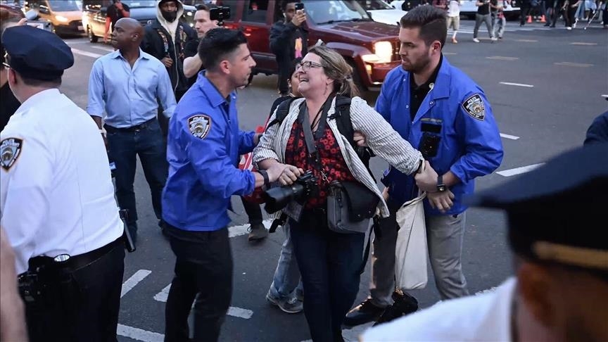 New York City photojournalist details 'horrible' arrest to Anadolu at Jordan Neely protest
