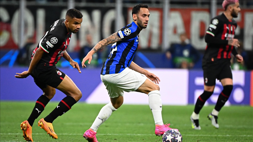 Inter Milan triumph with 2-0 win in Champions League semifinal Milan derby