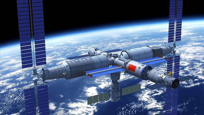 Китайский грузовой космический корабль «Тяньчжоу-6» состыковался с космической станцией