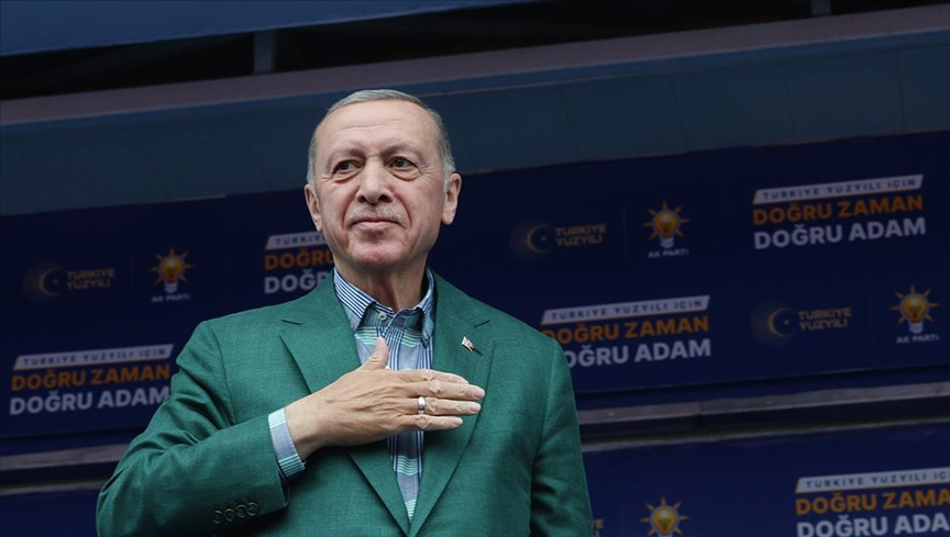 Cumhurbaşkanı Erdoğan: Türkiye Yüzyılı'nı sizlerle birlikte yükselteceğiz