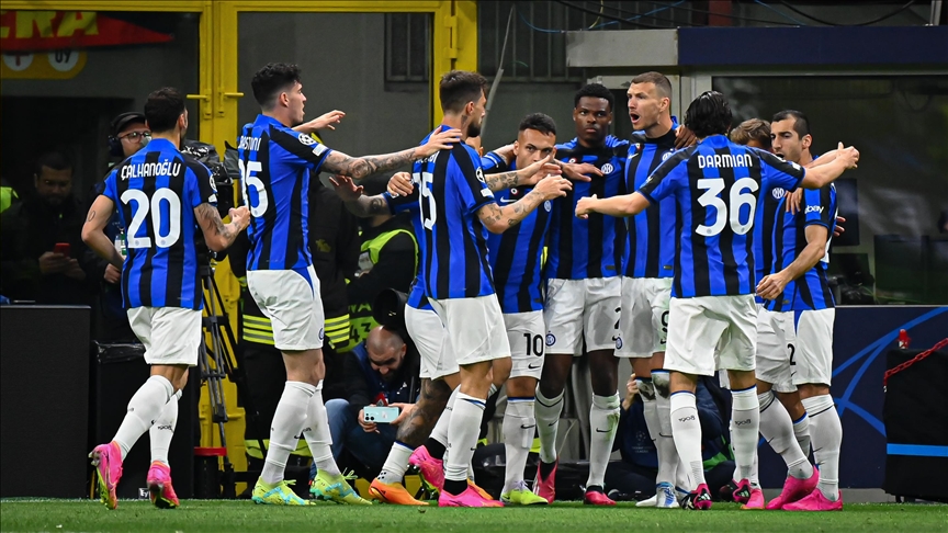 Şampiyonlar Ligi yarı final ilk maçında İnter, Milan'ı 2-0 yendi