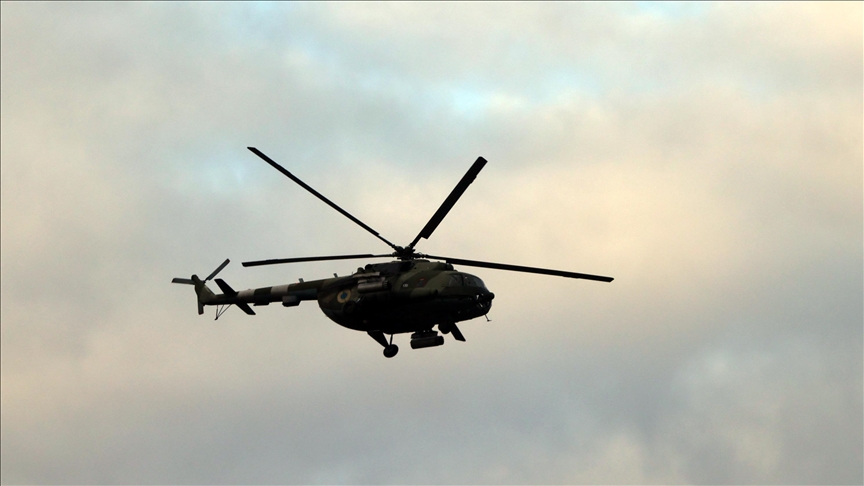Un helicóptero ruso se estrella cerca de la frontera con Ucrania