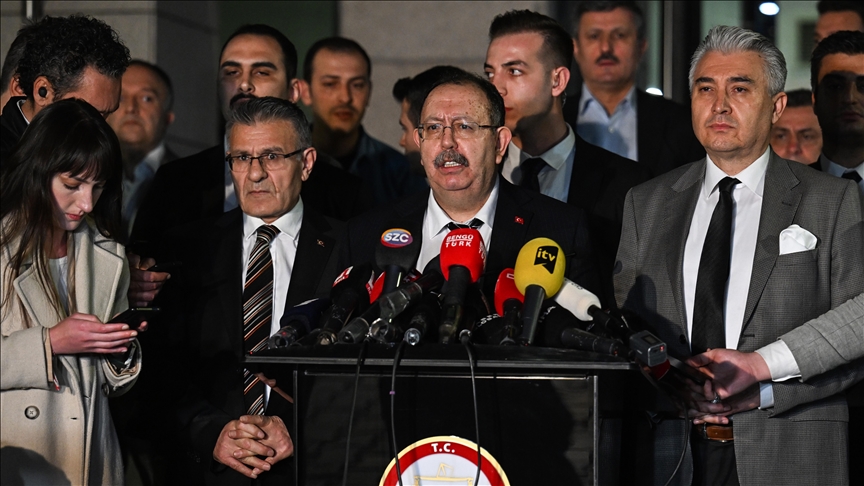 Consejo Supremo Electoral de Türkiye subraya que no hay demora en la entrada de datos tras votaciones