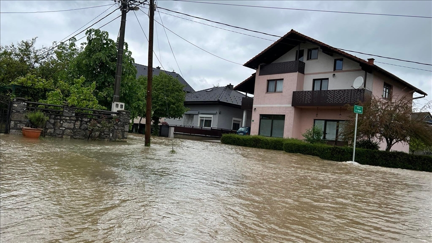 Bosnie-Herzégovine / Croatie : De fortes pluies provoquent des inondations