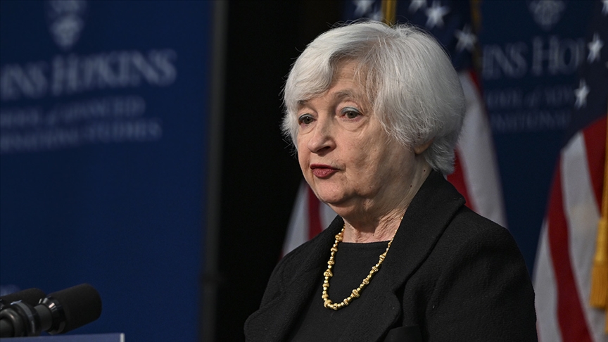 ABD Hazine Bakanı Yellen: ABD'nin temerrüde düşmesiyle oluşacak gelir şoku resesyona yol açabilir