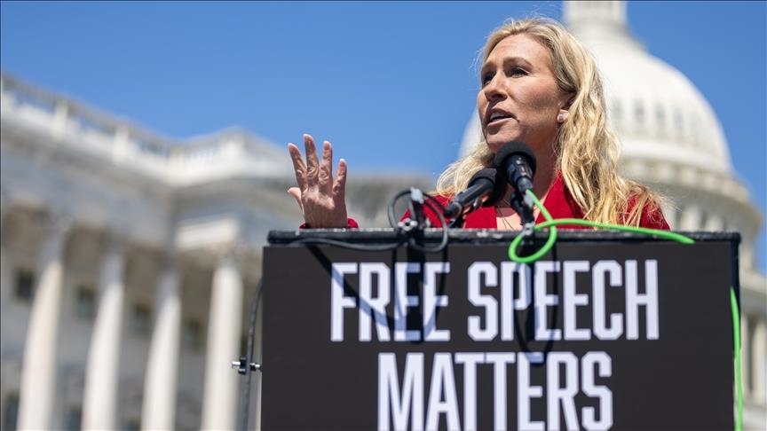 US congresswoman enters articles of impeachment against Biden