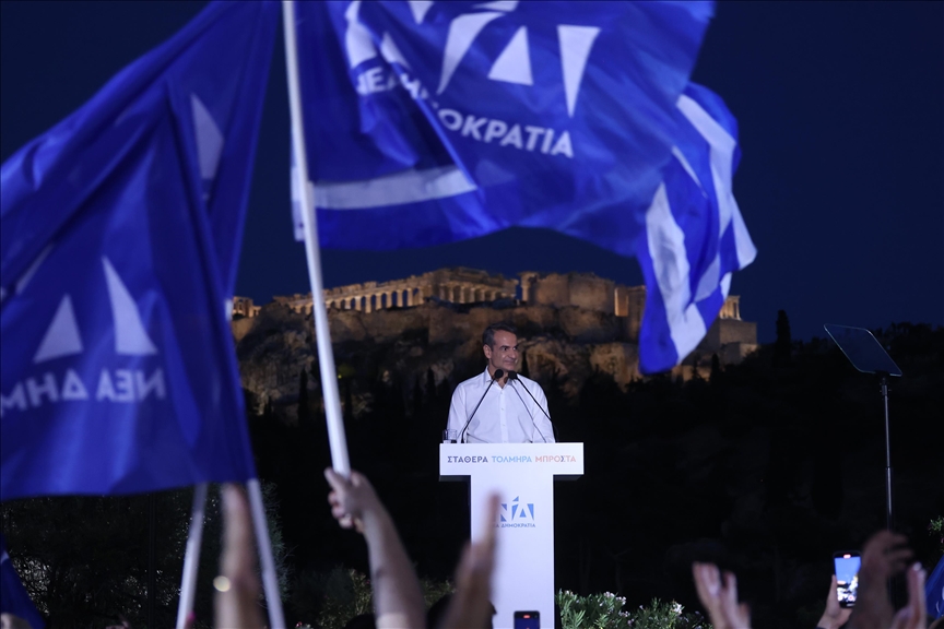 Greece's ruling conservative party wins big as leftist parties suffer crushing defeat
