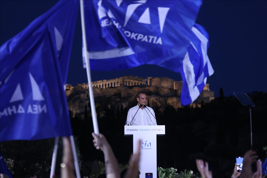 Greece’s ruling conservative party wins big as leftist parties suffer crushing defeat Greece’s ruling conservative party wins big as leftist parties suffer crushing defeat