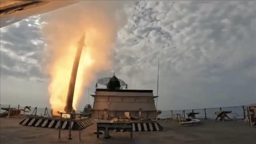 India successfully test-fires surface-to-air missile by homegrown destroyer