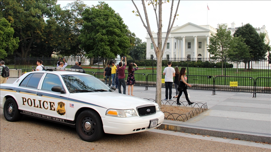 Police charge truck driver that crashed into security barrier at park near White House