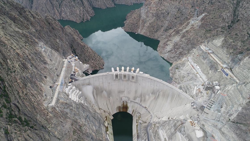 Уровень наполнения водохранилища «Юсуфэли» в Турции превысил 145 метров