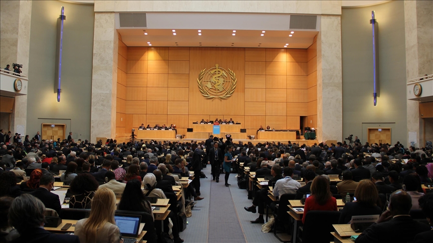 WHO adopts resolution on health conditions in occupied Palestine
