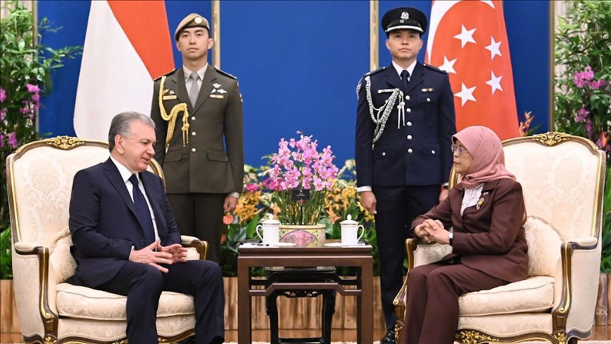 Uzbek, Singaporean presidents discuss prospects for expansion of economic cooperation