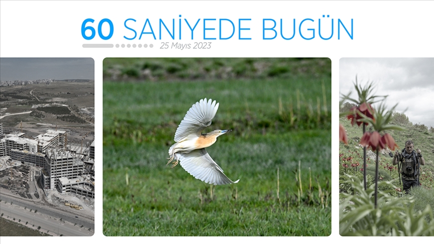 60 saniyede bugün (25 Mayıs 2023)