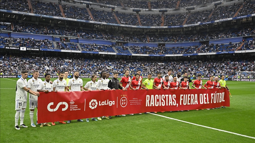 Real Madrid players offer support to Vinicius Jr after racist abuse
