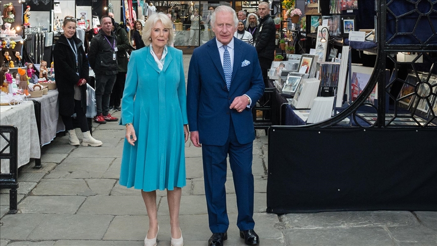 Britain's King Charles III, Queen Camilla make 1st visit to Northern Ireland since coronation