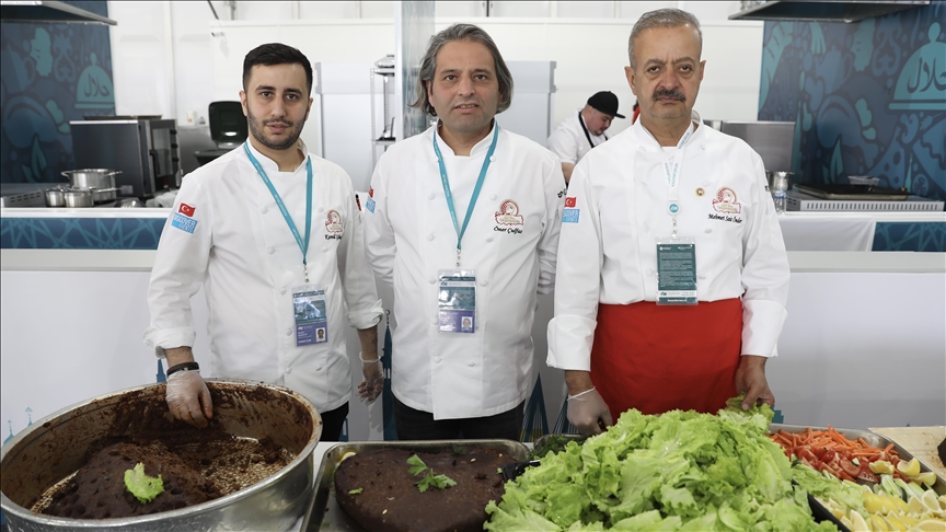 Блюда турецкой кухни представлены на Казанском форуме