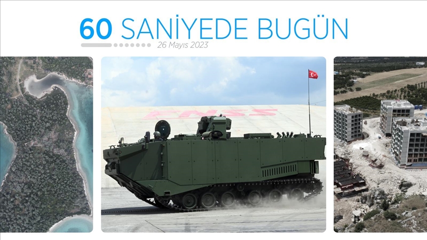 60 saniyede bugün (26 Mayıs 2023)