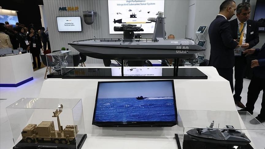 Türkiye's 1st armed unmanned surface vessel starts marine tests with indigenous engine