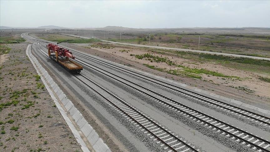 Azerbaijan intensifies work on construction of railway stretching to Zangezur corridor