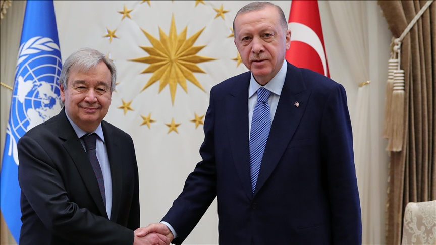 UN chief congratulates President Erdogan on reelection UN chief congratulates President Erdogan on reelection