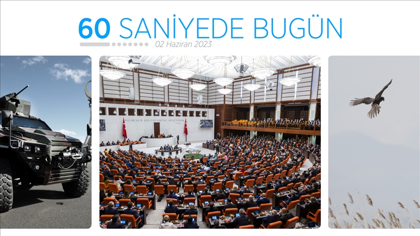 60 saniyede bugün (02 Haziran 2023)