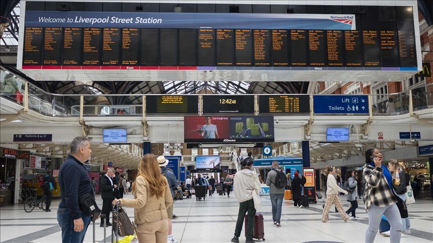 Major disruption expected in UK as 48-hour railway strike begins