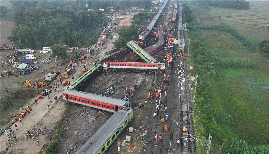 В Индии назвали причину крушения поездов