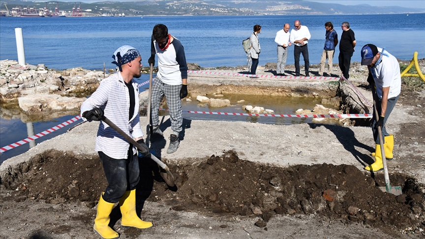 Altınova'da kazılarla ortaya çıkan eserler açık hava deniz fenerleri müzesinde sergilenecek