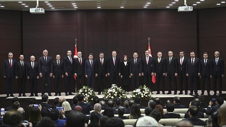Türkiye's new Cabinet to hold 1st meeting on Tuesday