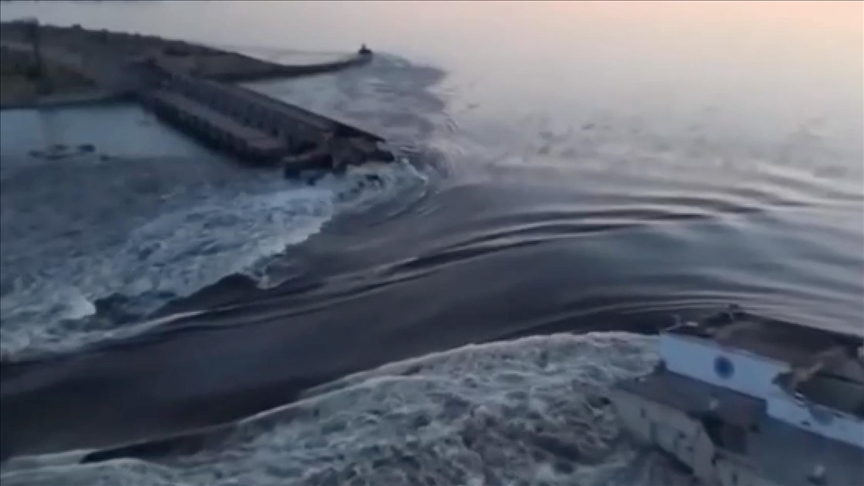 Russia, Ukraine accuse each other of blowing up Kakhovka dam