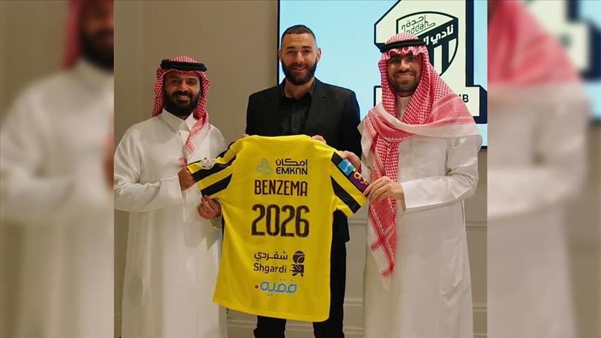 Karim Benzema transferred to Saudi Arabian club Al-Ittihad