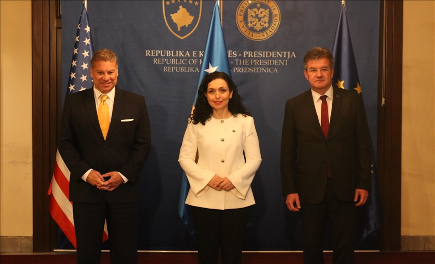 Kosovo: Predsednica Osmani se sastala sa Eskobarom i Lajčakom