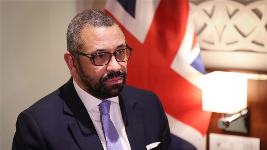 UK foreign secretary visits Kyiv, reaffirms support to Ukraine