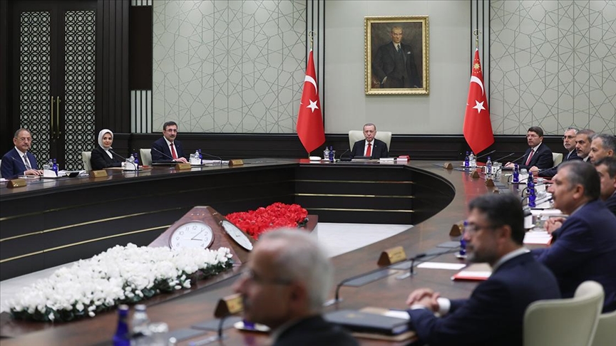 Cumhurbaşkanlığı Kabine toplantısı sona erdi