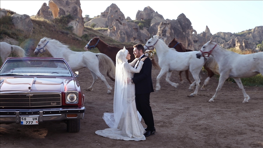 Beauty of Cappadocia in Türkiye attracts photography enthusiasts