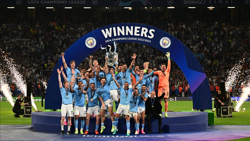 Manchester City beat Inter Milan to win first Champions League