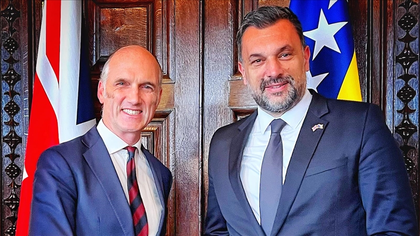 Ministar vanjskih poslova BiH Konaković u Londonu razgovarao sa britanskim ministrom Dohertyjem