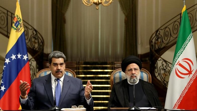Iranian president in Venezuela to reaffirm strong ties