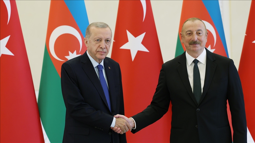 Turkish, Azerbaijani presidents meet in Baku for talks